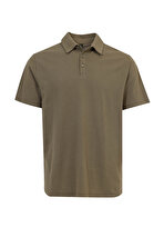 Polo Yaka Kısa Kol T-Shirt Erkek Haki MB LEGATO 12BS501 - FLO 2. Ürüne %50 İndirim