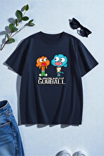 Unisex Gumball Baskılı T-shirt - 3 Al 1 Öde