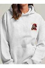 Unisex NıghtMare Baskılı kapüşonlu Sweatshirt - 3 Al 1 Öde