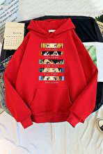 Unisex Cosplay Haikyuu Baskılı Sweatshirt - 3 Al 1 Öde