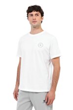 Kısa Kol T-Shirt Erkek Beyaz ML LANOS 11KLR19 - 2. Ürüne %50 İndirim