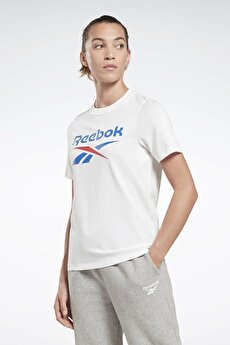 Reebok RI BL Tee Beyaz Kadın Kısa Kol T-Shirt 101456111 | IN Street
