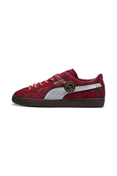 Suede red clearance