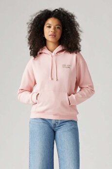 LEVI'S GRAPHIC EVERYDAY HOODIET Pembe Kadın Sweatshirt Fiyatları