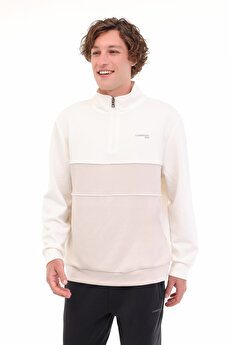 【LUCKY】 ML LUKA 16ITL815 5PR Ekru Erkek Sweatshirt Fiyatları | Flo