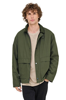 ONSKOSMO PADDED JACKET OT Haki Erkek Ceket Fiyatları | Flo
