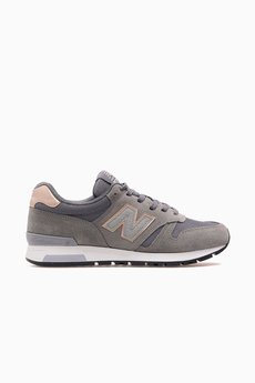 Unisex Sneaker Spor Ayakkabı 26y Ml565 Siyah - Beyaz Süet