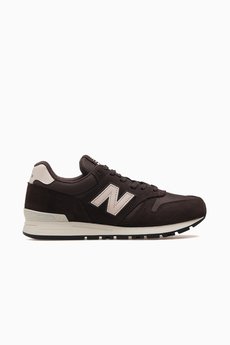 Unisex Sneaker Spor Ayakkabı 26y Ml565 Siyah - Beyaz Süet