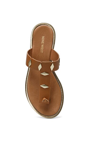 Nine West ZERODORE 1FX Taba Kadın Düz Terlik