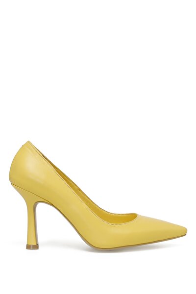 Nine West MOMI 3FX Sarı Kadın Topuklu Ayakkabı