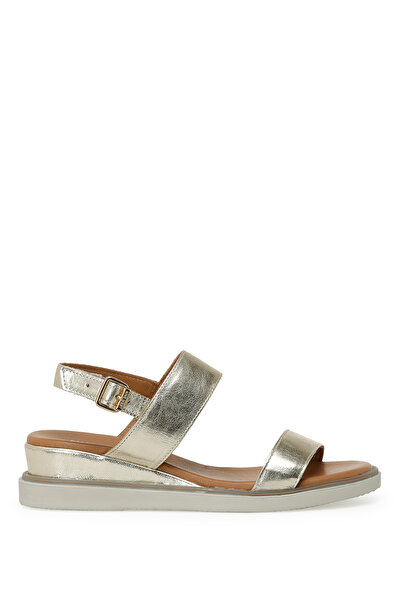 Nine West SEJU2 3FX Altın Kadın Dolgu Topuk Sandalet