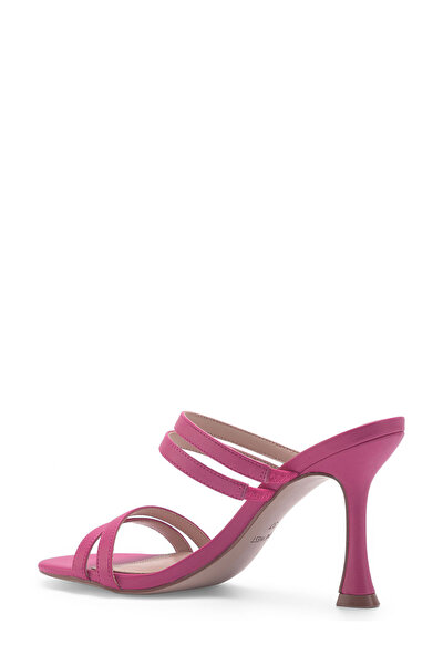Nine West NINFE2 3FX Fuşya Kadın Topuklu Terlik