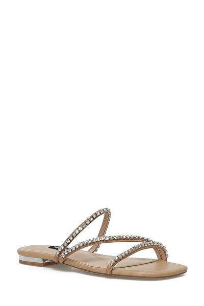 Nine West ESTRE 3FX Kahverengi Kadın Düz Terlik