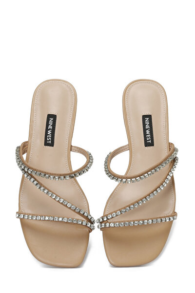 Nine West ESTRE 3FX Kahverengi Kadın Düz Terlik