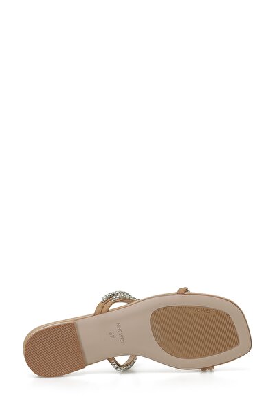 Nine West ESTRE 3FX Kahverengi Kadın Düz Terlik