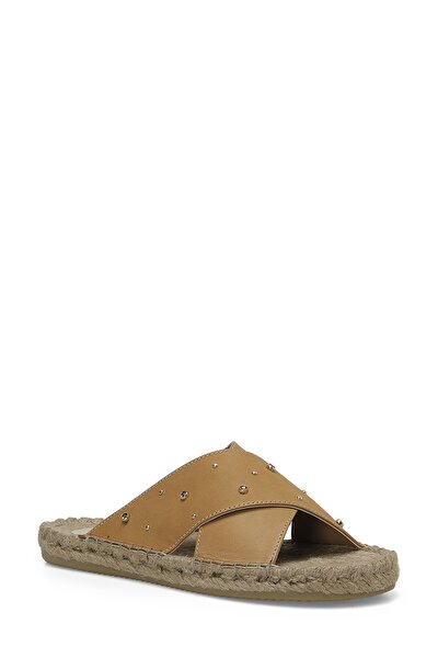 Nine West WONGA 4FX Kahverengi Kadın Düz Terlik