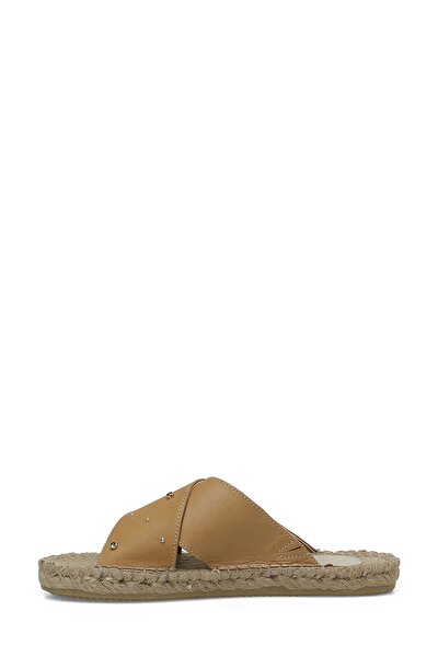 Nine West WONGA 4FX Kahverengi Kadın Düz Terlik