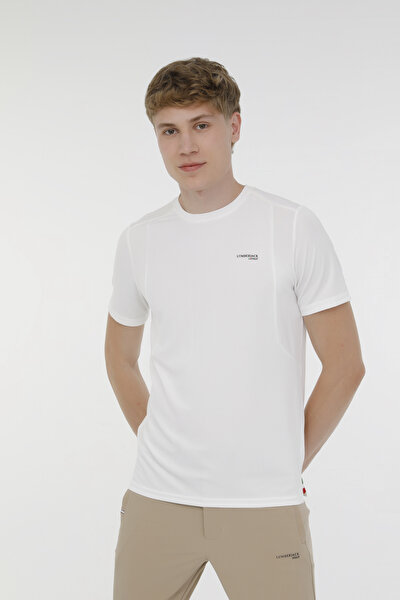 Lumberjack ML RENATO 11CT735 3PR Beyaz Erkek Kısa Kol T-Shirt