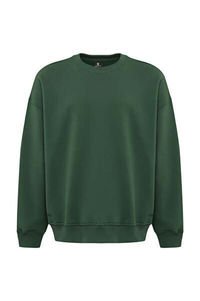 Lumberjack ML ROS 16HS108 3PR Yeşil Erkek Sweatshirt