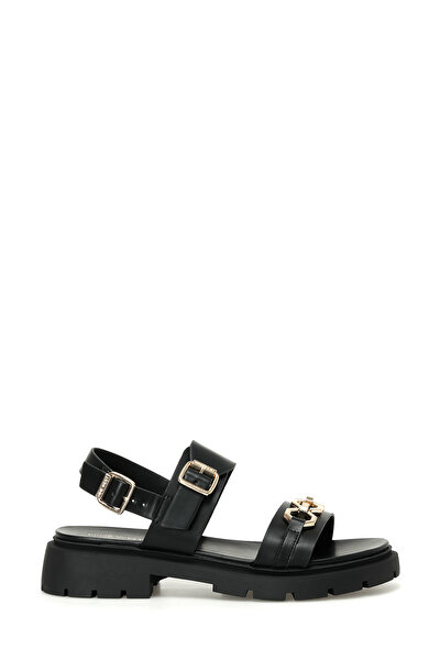Nine West MONIW 4FX Siyah Kadın Düz Sandalet
