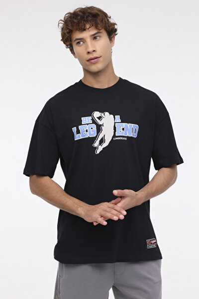 Lumberjack ML MATTHEW 11BB1010 4FX Siyah Erkek Kısa Kol T-Shirt
