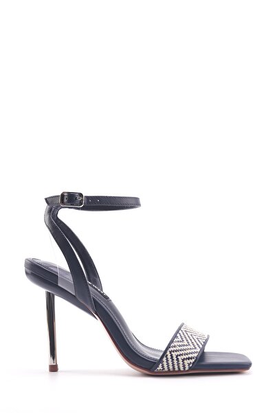Nine West ALIVA2 4FX Mavi Kadın Topuklu Sandalet