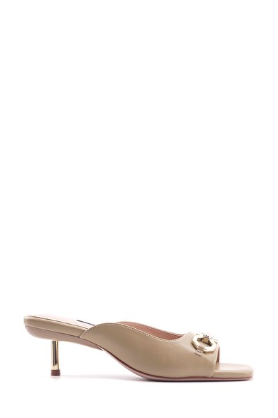 Nine West BARR 4FX Taba Kadın Topuklu Terlik