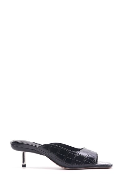 Nine West BARRA 4FX Siyah Kadın Topuklu Terlik