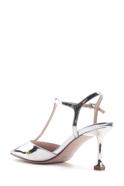 Nine West ESPERANCE 4FX Gümüş Kadın Topuklu Sandalet