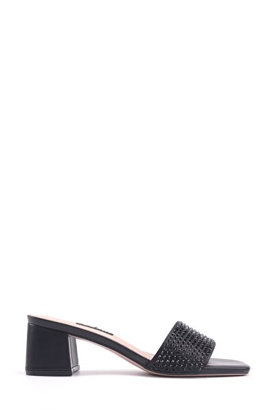 Nine West FINL 4FX Siyah Kadın Terlik