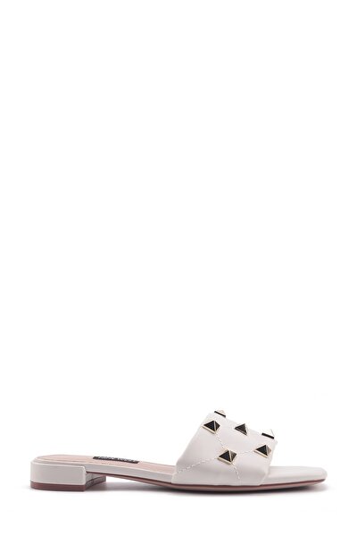 Nine West IZRO 4FX Beyaz Kadın Düz Terlik