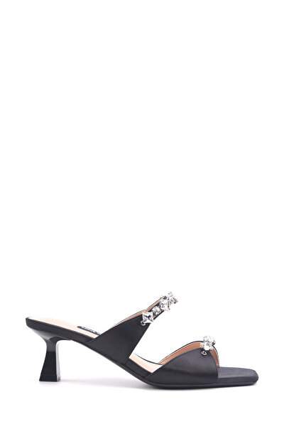 Nine West GRANILE 4FX Siyah Kadın Topuklu Sandalet