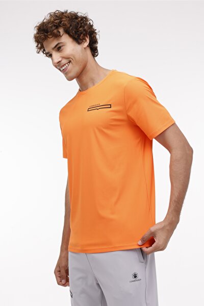 Lumberjack ML TIM 11ELG1009 4FX Turuncu Erkek Kısa Kol T-Shirt