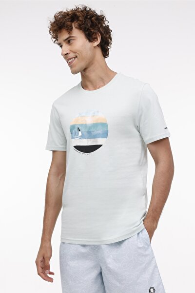 Lumberjack ML STEW 11DS1025 4FX Mint Erkek Kısa Kol T-Shirt