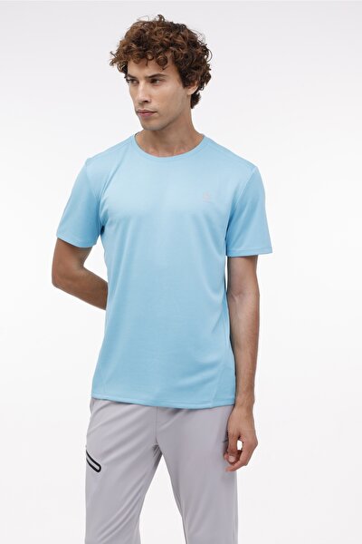 Lumberjack ML TED 11C-PRF11003 4FX Mavi Erkek Kısa Kol T-Shirt