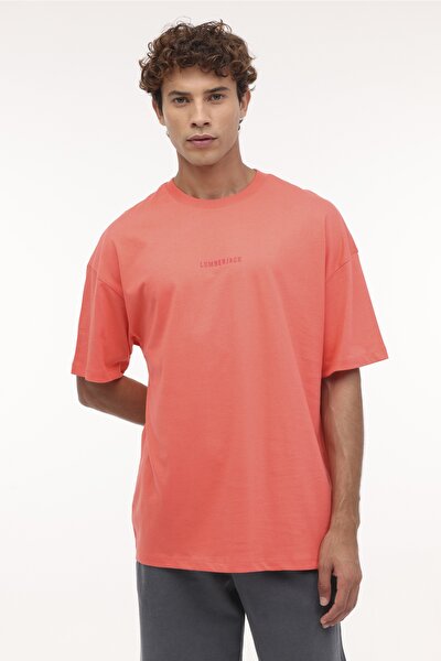 Lumberjack ML MIN 11RON01 4FX CORAL Erkek Kısa Kol T-Shirt
