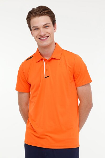Lumberjack ML TIM 12ELG1006 4FX Turuncu Erkek Kısa Kol T-Shirt