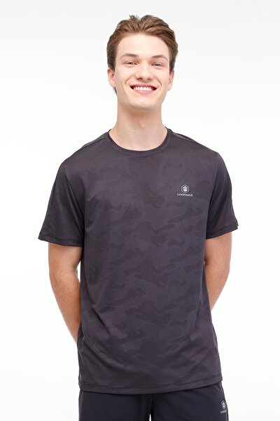 Lumberjack ML TED 11C-PRF1002 4FX Siyah Erkek Kısa Kol T-Shirt