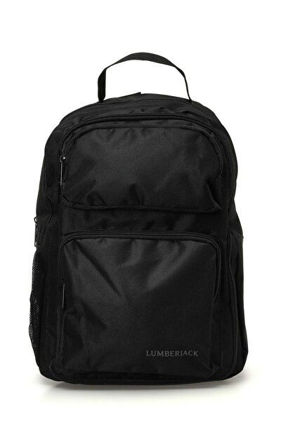 Lumberjack TWO POCKET BPCK 4PR Siyah Erkek Sırt Çantası