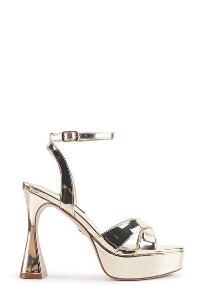 Nine West VENEZA 4PR Altın Kadın Topuklu Sandalet
