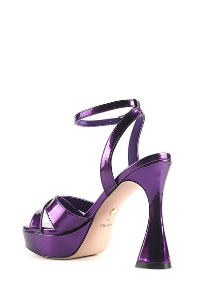 Nine West VENEZA 4PR Mor Kadın Topuklu Sandalet