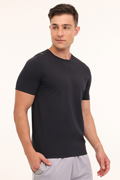 Lumberjack ML TED 11CSH-1004 4FX Siyah Erkek Kısa Kol T-Shirt