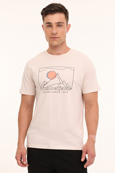 Lumberjack ML GREYS 11URB2028 4PR Gri Erkek Kısa Kol T-Shirt