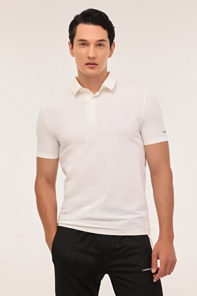 Lumberjack ML HEST 12C-QA1001 4FX Ekru Erkek Kısa Kol T-Shirt