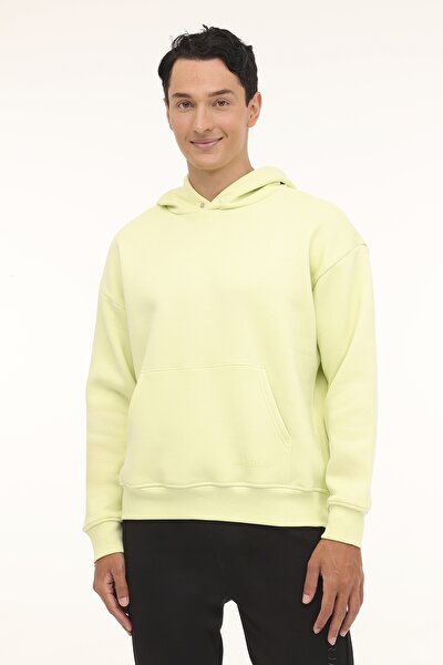 Lumberjack MB ROS 17HS109 4PR Sarı Erkek Sweatshirt