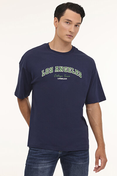 Lumberjack ML FRAN 11ID111 4PR Lacivert Erkek Kısa Kol T-Shirt