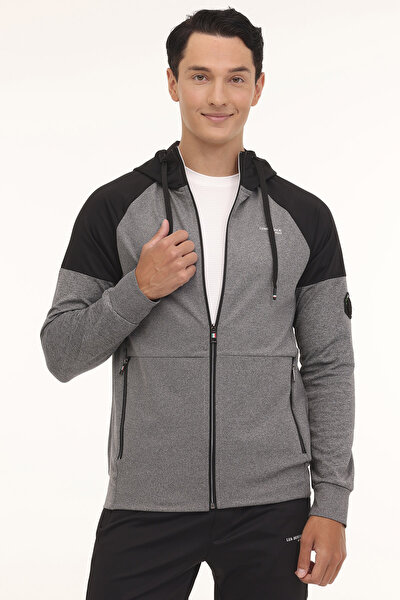 Lumberjack ML RENATO-CB 18SD1155 4PR GRI MULINE Erkek Eşofman Üstü