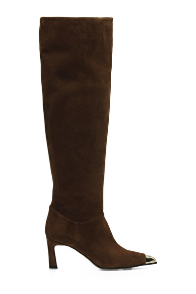 Nine West HARRI 4PR Taba Kadın Topuklu Çizme