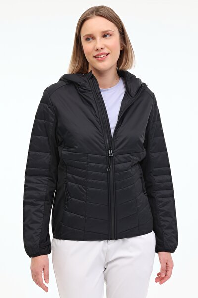 Lumberjack WL 1GTHT046 5FX Siyah Kadın Mont