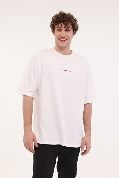 Lumberjack ML FRANCO 11FF18 5FX Ekru Erkek Kısa Kol T-Shirt